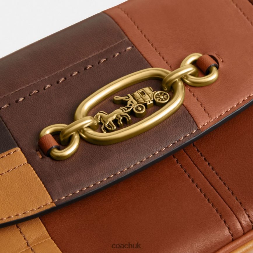 Coach Women HARLEY SHOULDER BAG 23 IN PATCHWORK B4/Multi D0DL4425