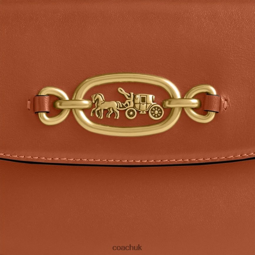 Coach Women HARLEY SHOULDER BAG B4/Burnished Amber D0DL4429