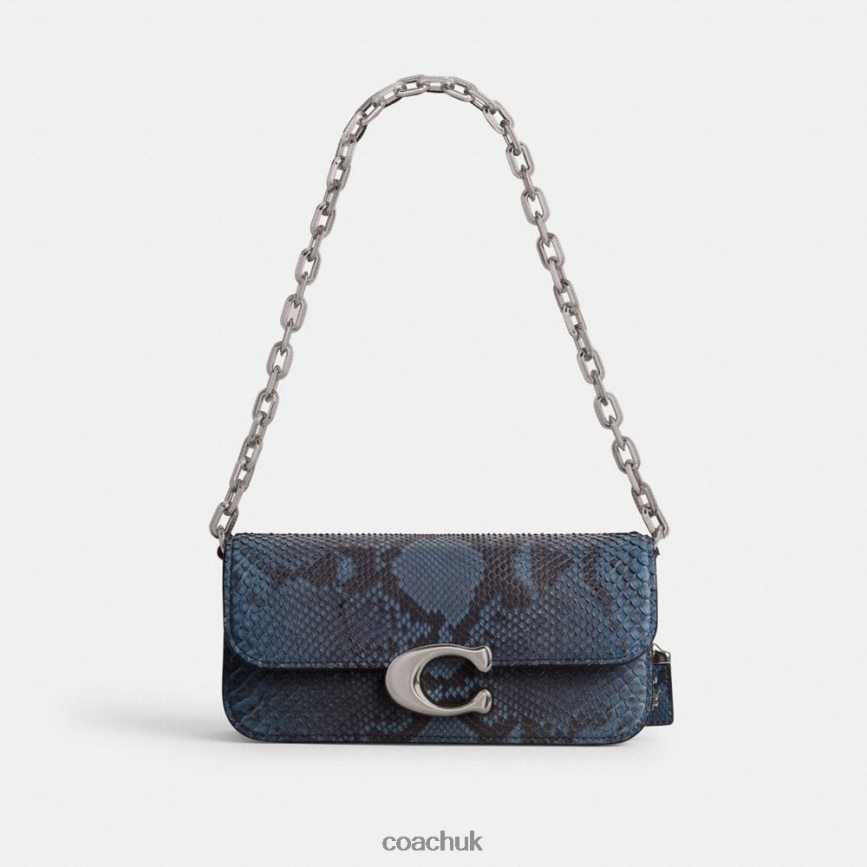 Coach Women IDOL BAG 23 IN PYTHON LH/Denim D0DL4445