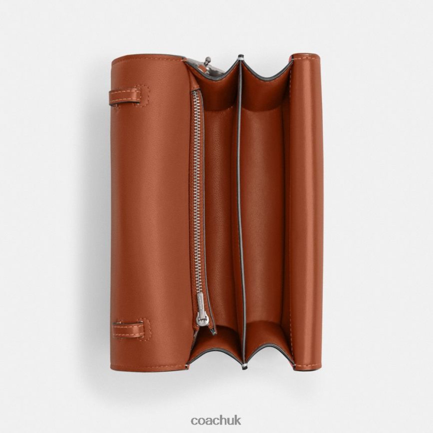 Coach Women IDOL BAG LH/Enamel Red D0DL4451