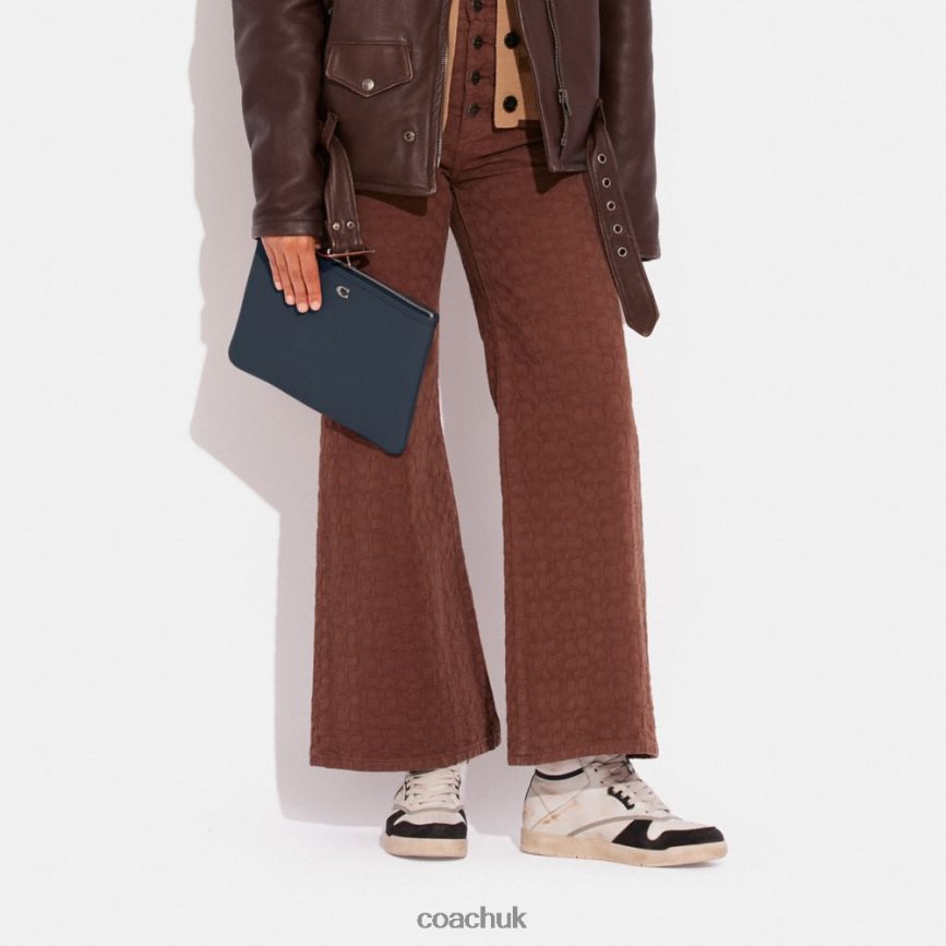 Coach Women POUCH 28 LH/Denim D0DL44318