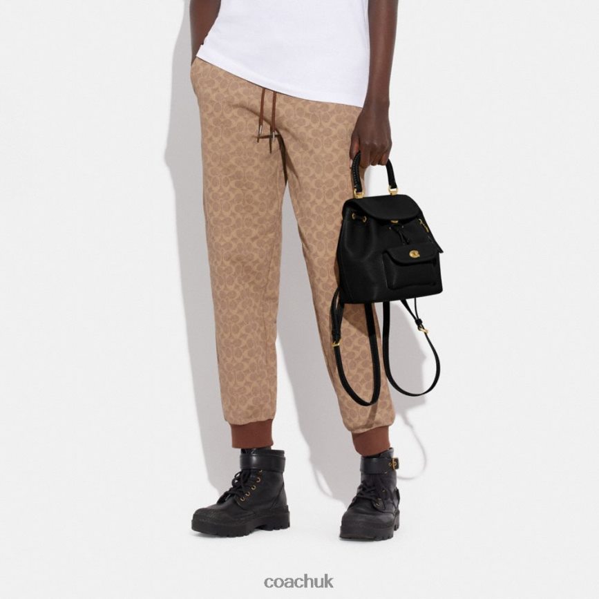 Coach Women RIYA BACKPACK 21 B4/BLACK D0DL4460