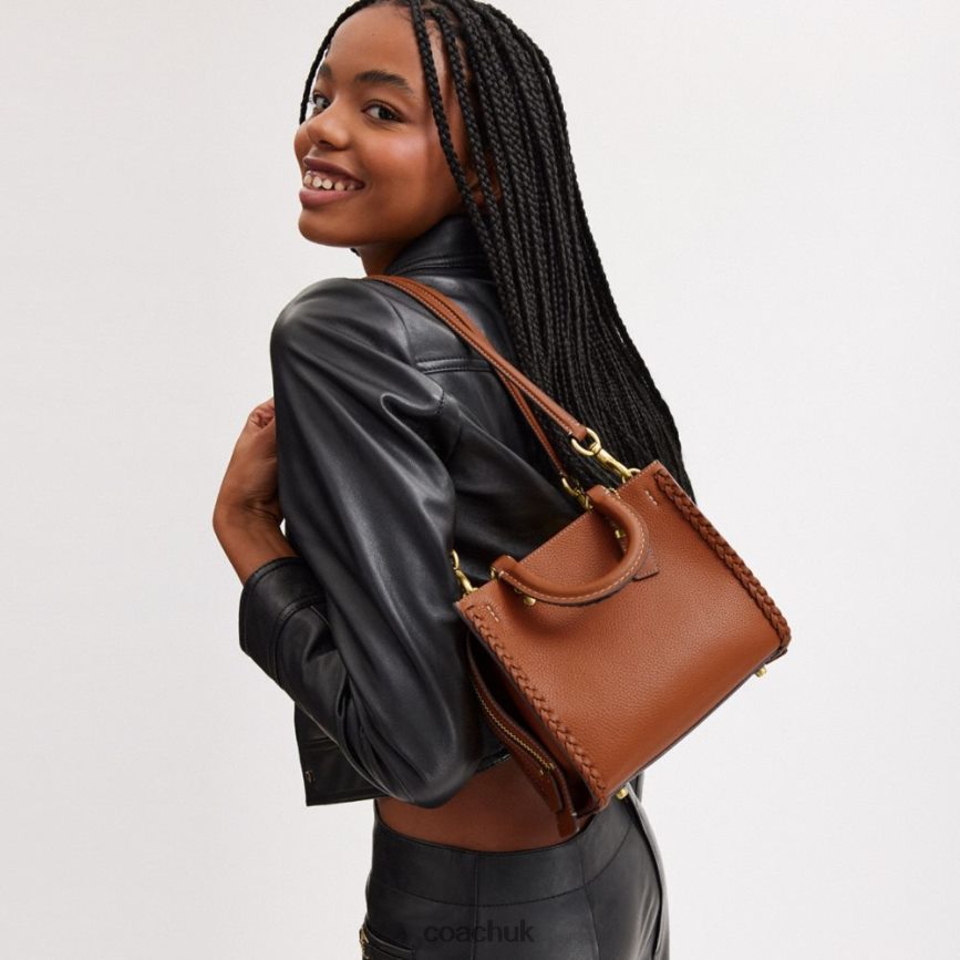 Coach Women ROGUE 20 WITH BRAID B4/Burnished Amber D0DL4477