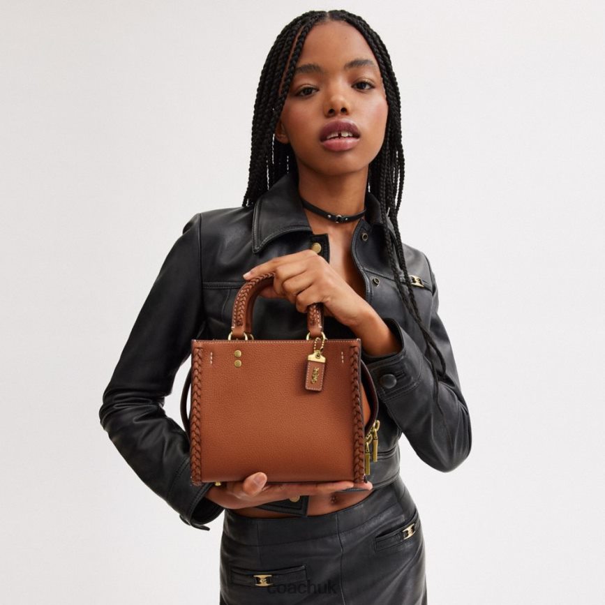 Coach Women ROGUE 20 WITH BRAID B4/Burnished Amber D0DL4477