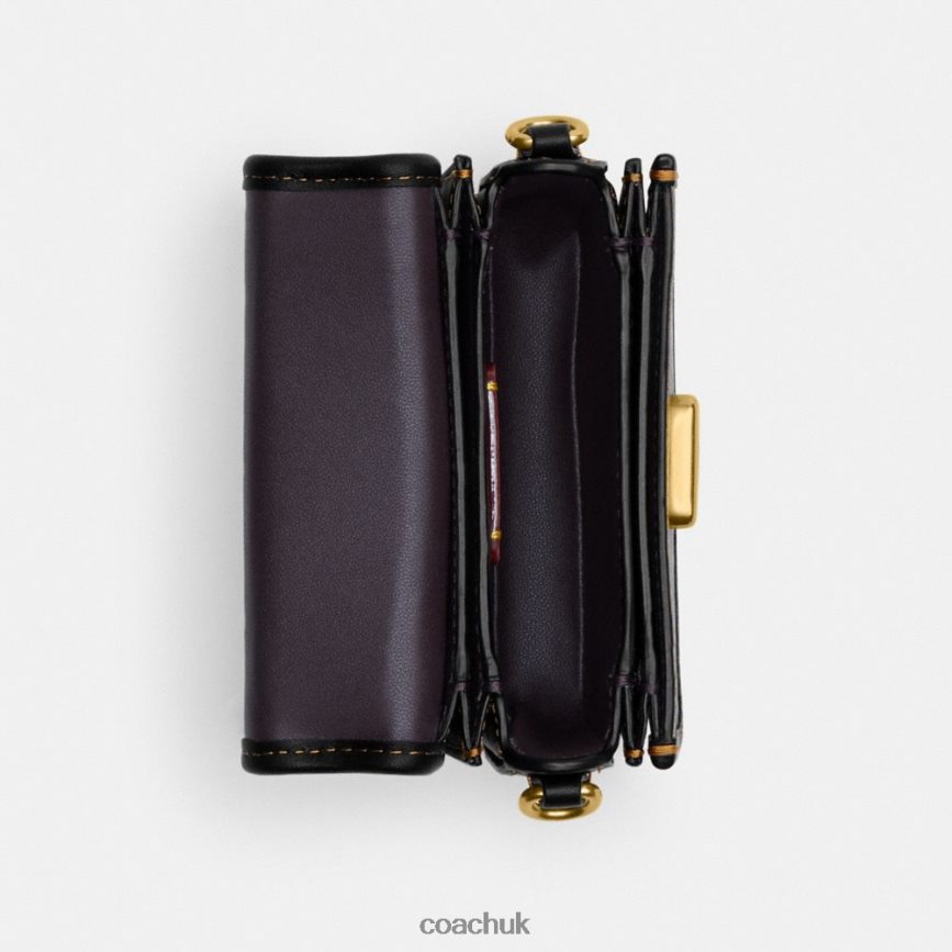 Coach Women ROGUE TOP HANDLE 12 IN COLORBLOCK B4/BLACK MULTI D0DL4491