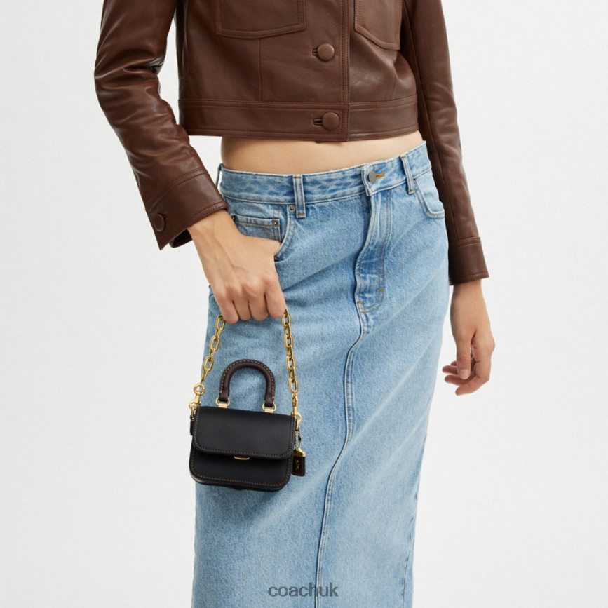 Coach Women ROGUE TOP HANDLE 12 IN COLORBLOCK B4/BLACK MULTI D0DL4491