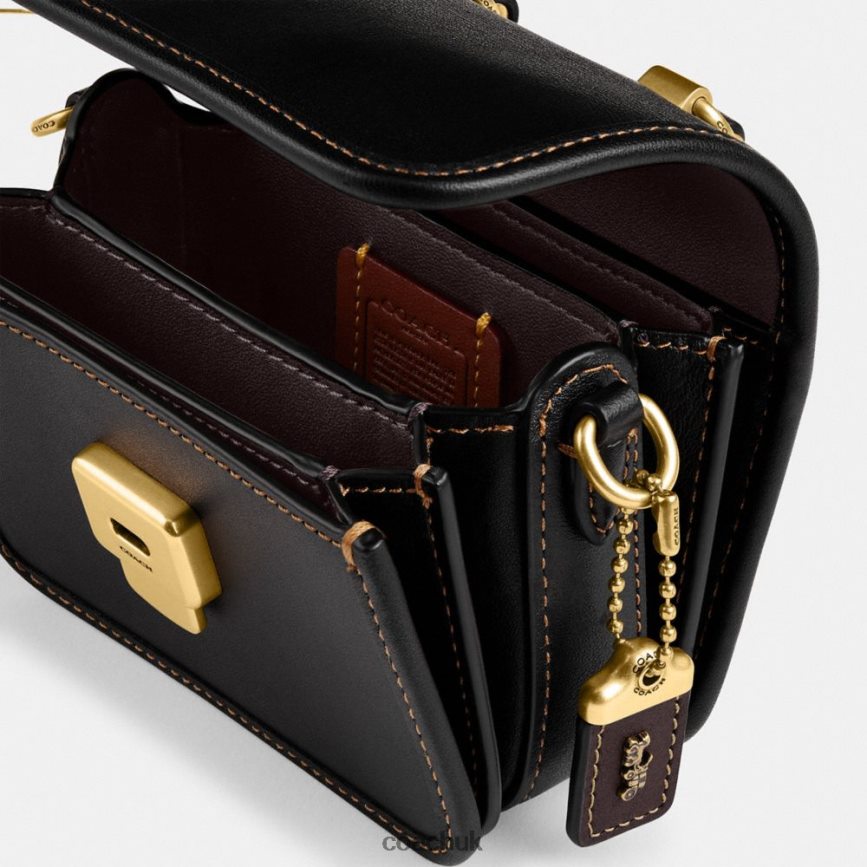 Coach Women ROGUE TOP HANDLE 12 IN COLORBLOCK B4/BLACK MULTI D0DL4491