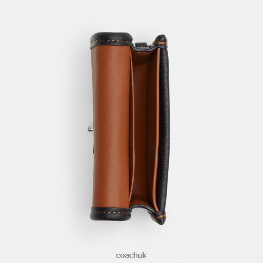 Coach Women BANDIT CARD CASE BELT BAG IN SIGNATURE JACQUARD LH/Cocoa Black D0DL44191