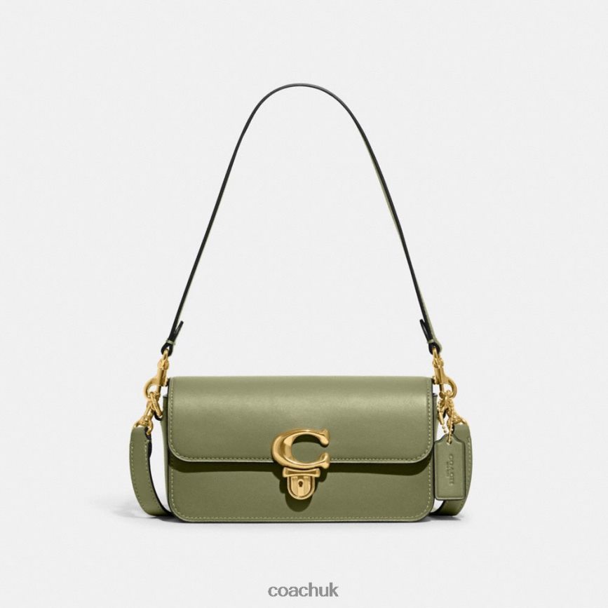 Coach Women STUDIO BAGUETTE BAG B4/MOSS D0DL44180