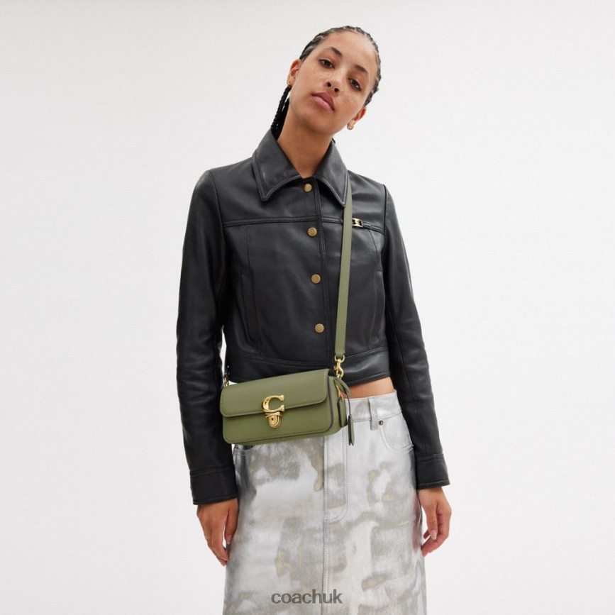 Coach Women STUDIO BAGUETTE BAG B4/MOSS D0DL44180