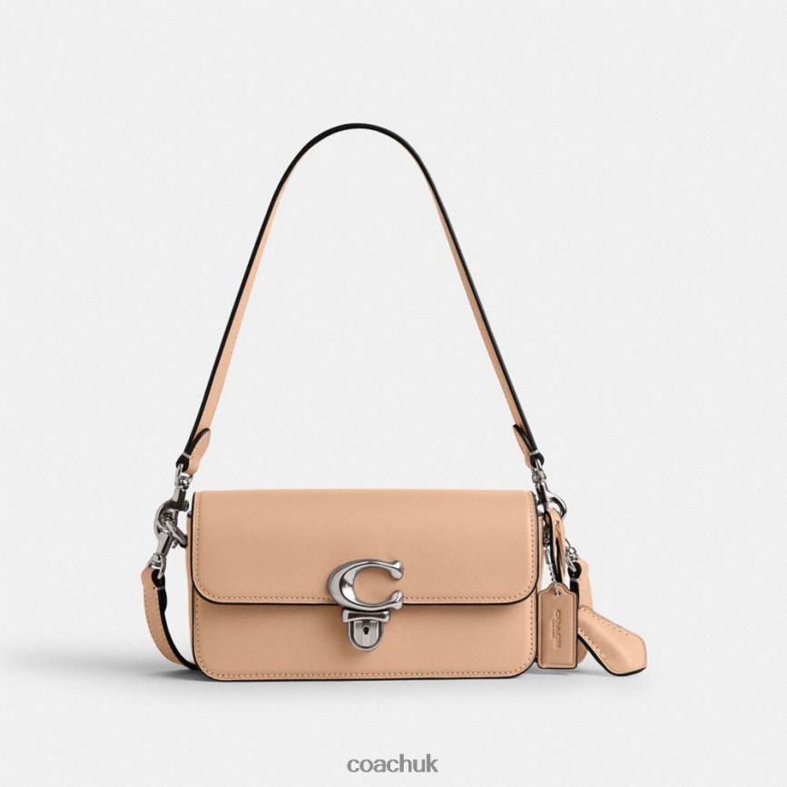 Coach Women STUDIO BAGUETTE BAG LH/Buff D0DL44182