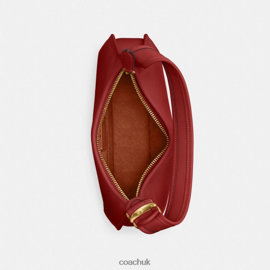 Coach Women EVE SHOULDER BAG B4/Enamel Red D0DL44280