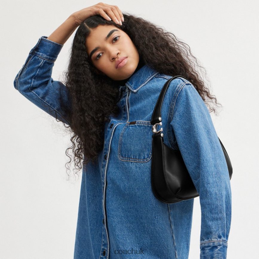 Coach Women EVE SHOULDER BAG LH/Black D0DL44276