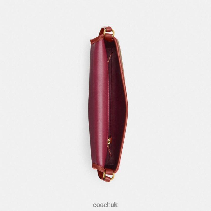 Coach Women HAMPTONS BAG IN SIGNATURE CANVAS B4/Tan Rust D0DL44257