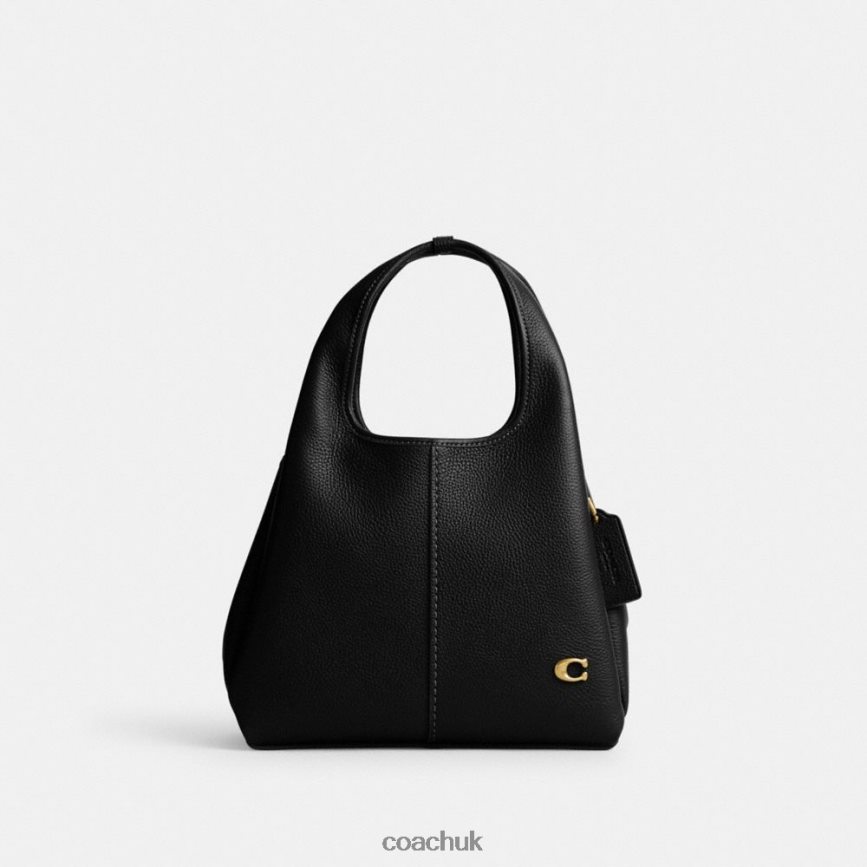 Coach Women LANA SHOULDER BAG 23 B4/BLACK D0DL44275