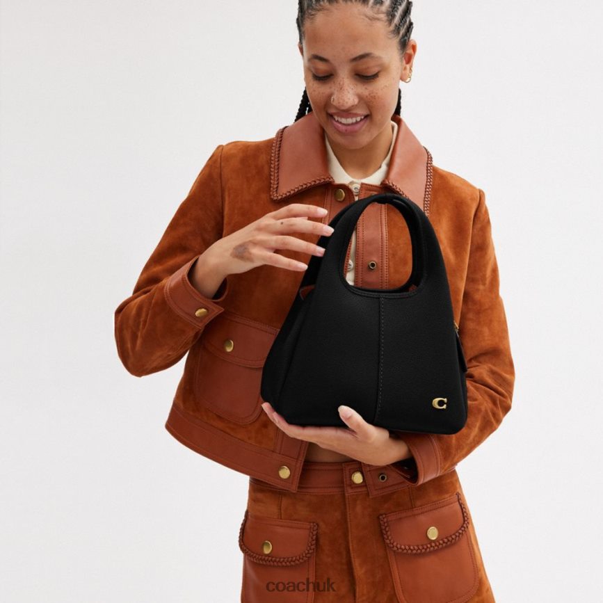 Coach Women LANA SHOULDER BAG 23 B4/BLACK D0DL44275