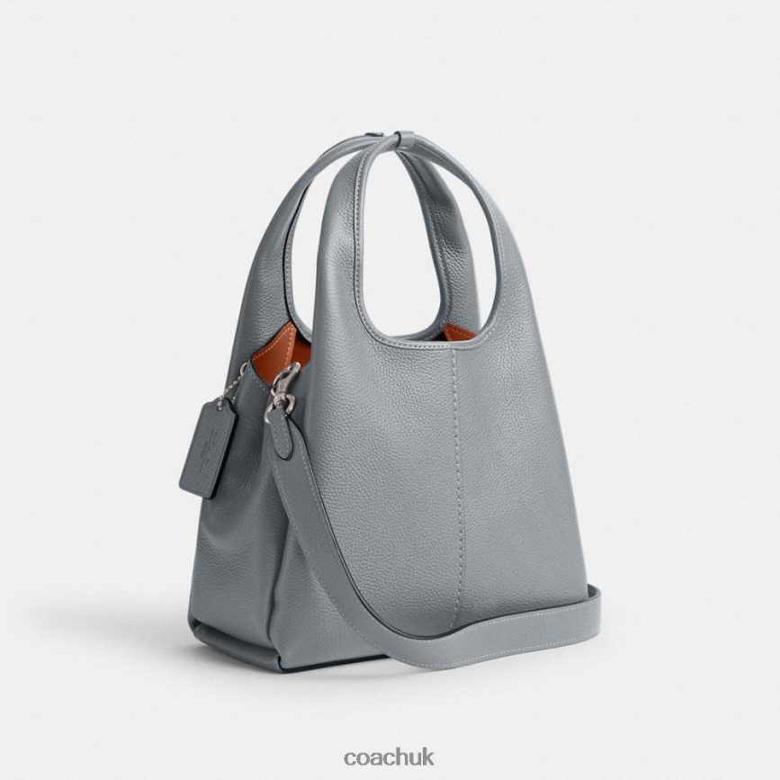 Coach Women LANA SHOULDER BAG 23 LH/Grey Blue D0DL44264