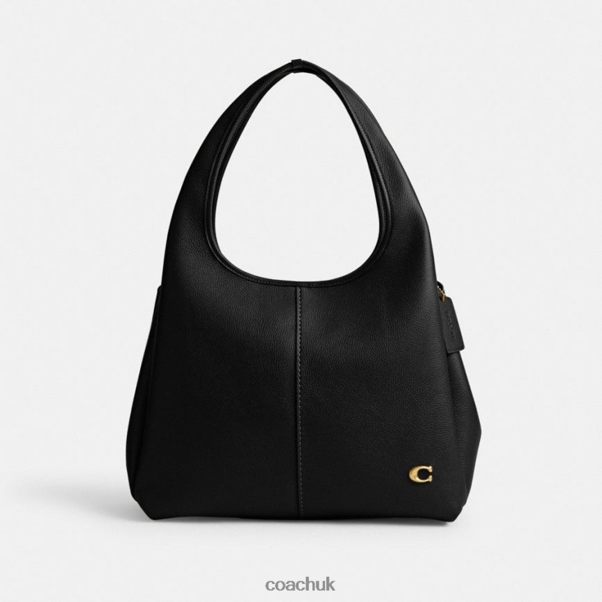 Coach Women LANA SHOULDER BAG B4/BLACK D0DL44281