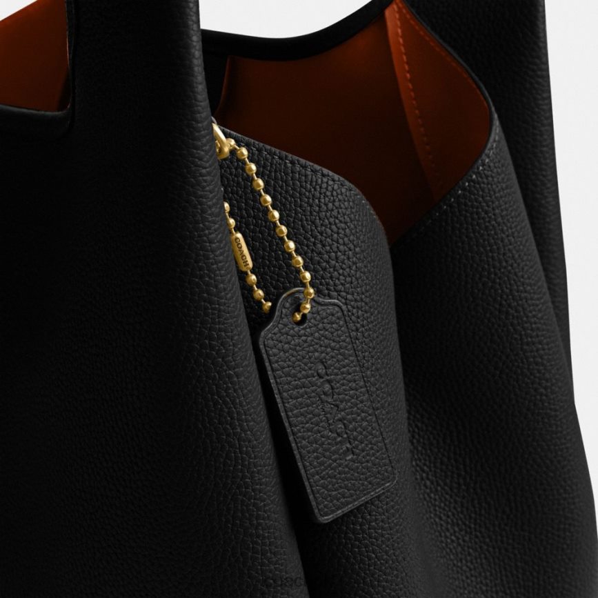 Coach Women LANA SHOULDER BAG B4/BLACK D0DL44281