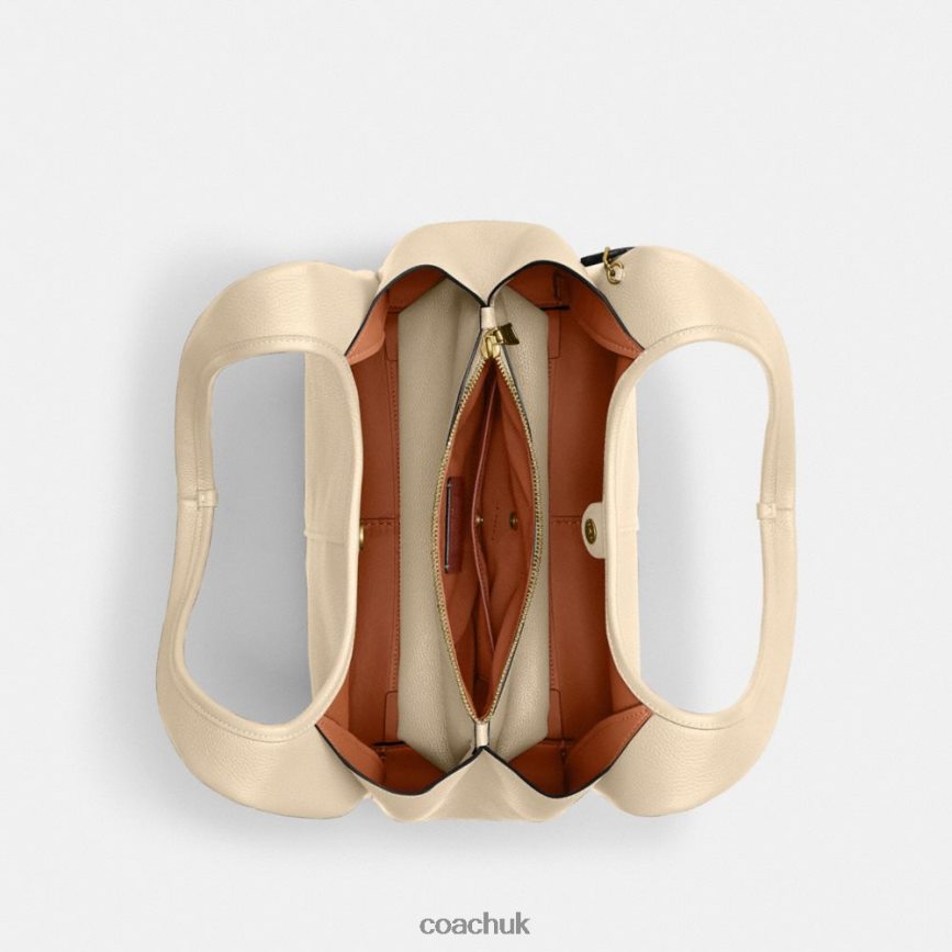 Coach Women LANA SHOULDER BAG B4/IVORY D0DL44282