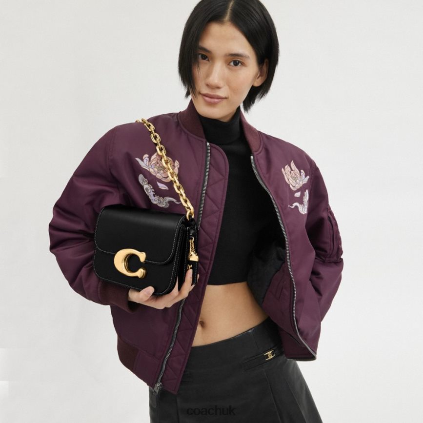 Coach Women NEW YEAR IDOL BAG WITH DRAGON RE/Black D0DL44255