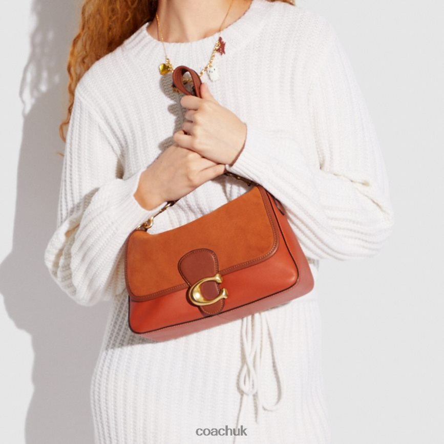 Coach Women SOFT TABBY SHOULDER BAG B4/Canyon Multi D0DL44119