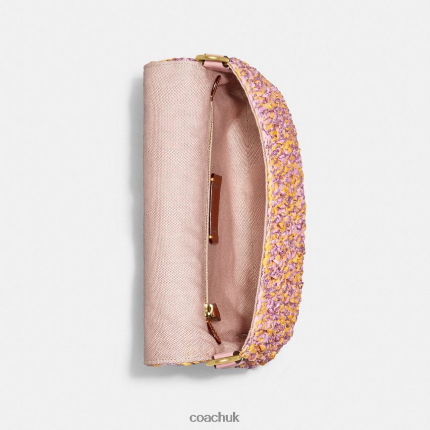 Coach Women SOFT TABBY SHOULDER BAG B4/Pink/Orange D0DL44134