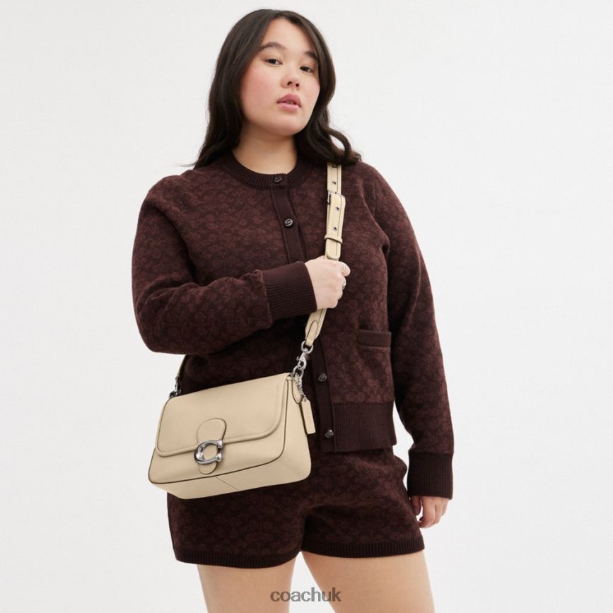 Coach Women SOFT TABBY SHOULDER BAG LH/Ivory D0DL44102