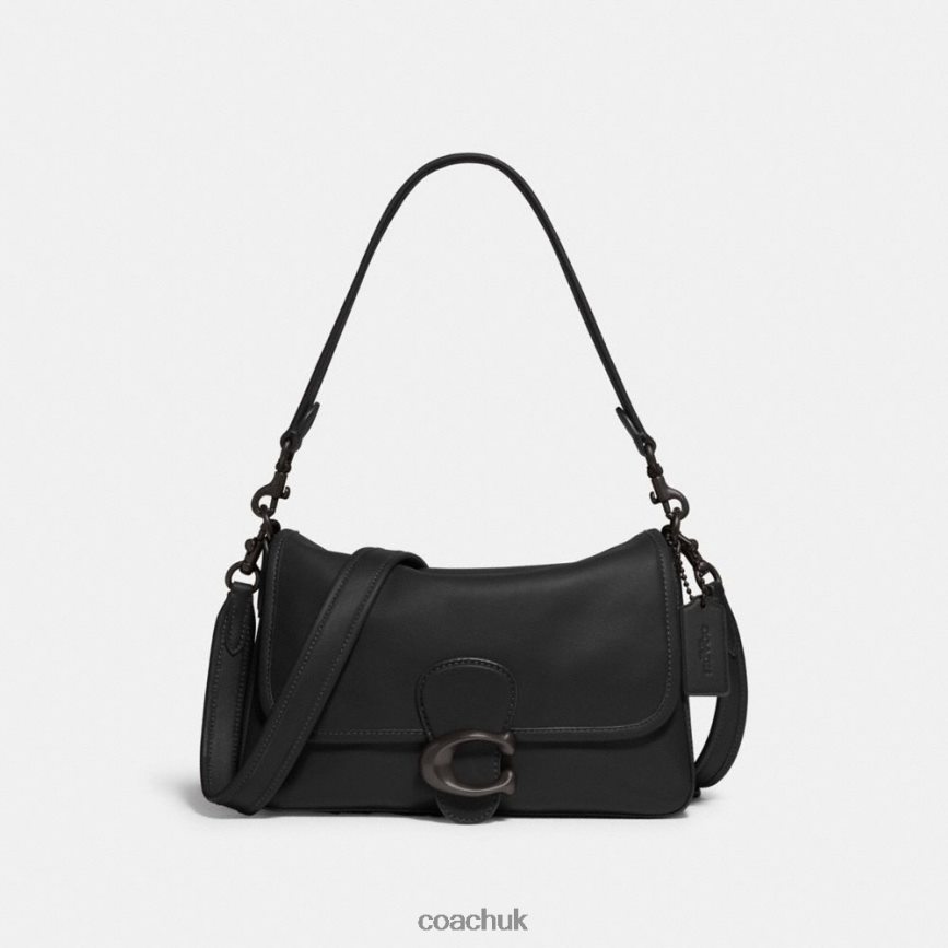 Coach Women SOFT TABBY SHOULDER BAG V5/Black D0DL44103