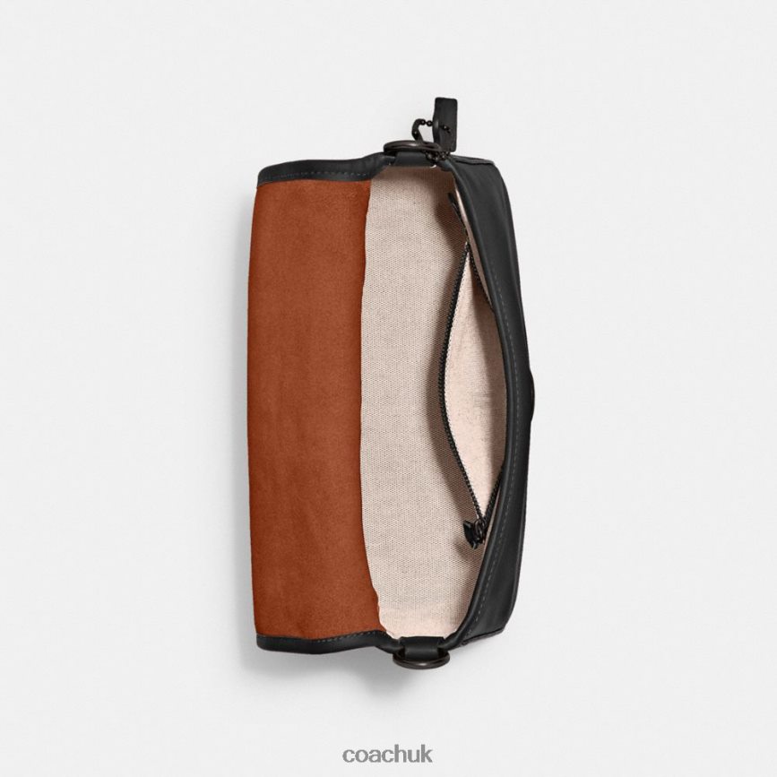 Coach Women SOFT TABBY SHOULDER BAG V5/Black D0DL44103