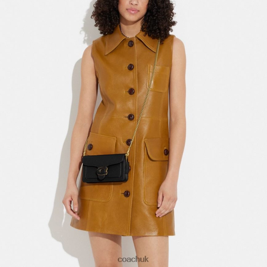 Coach Women TABBY CROSSBODY WRISTLET B4/BLACK D0DL44162