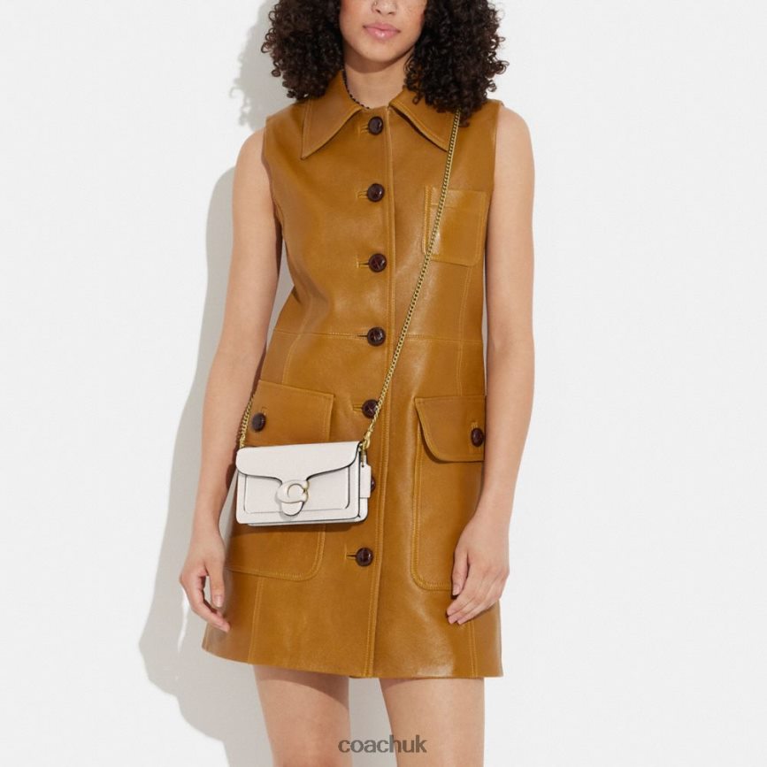 Coach Women TABBY CROSSBODY WRISTLET B4/CHALK D0DL44161