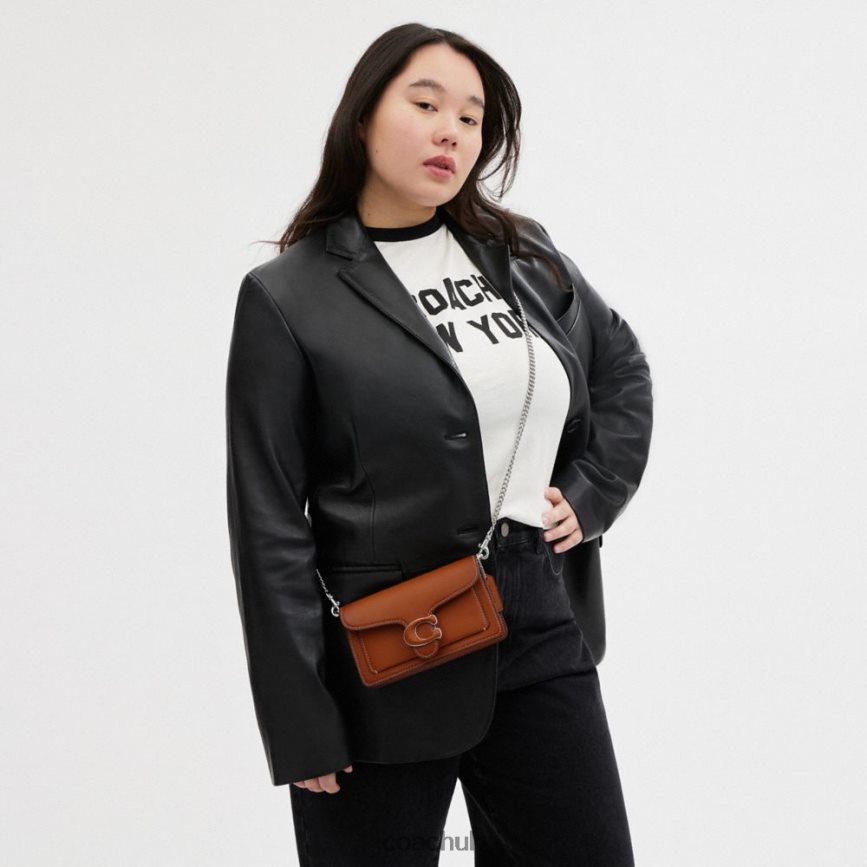 Coach Women TABBY CROSSBODY WRISTLET LH/Burnished Amber D0DL44110