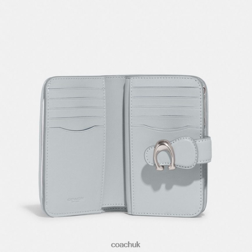 Coach Women TABBY MEDIUM WALLET IN SIGNATURE DENIM LH/Pale Blue D0DL44156