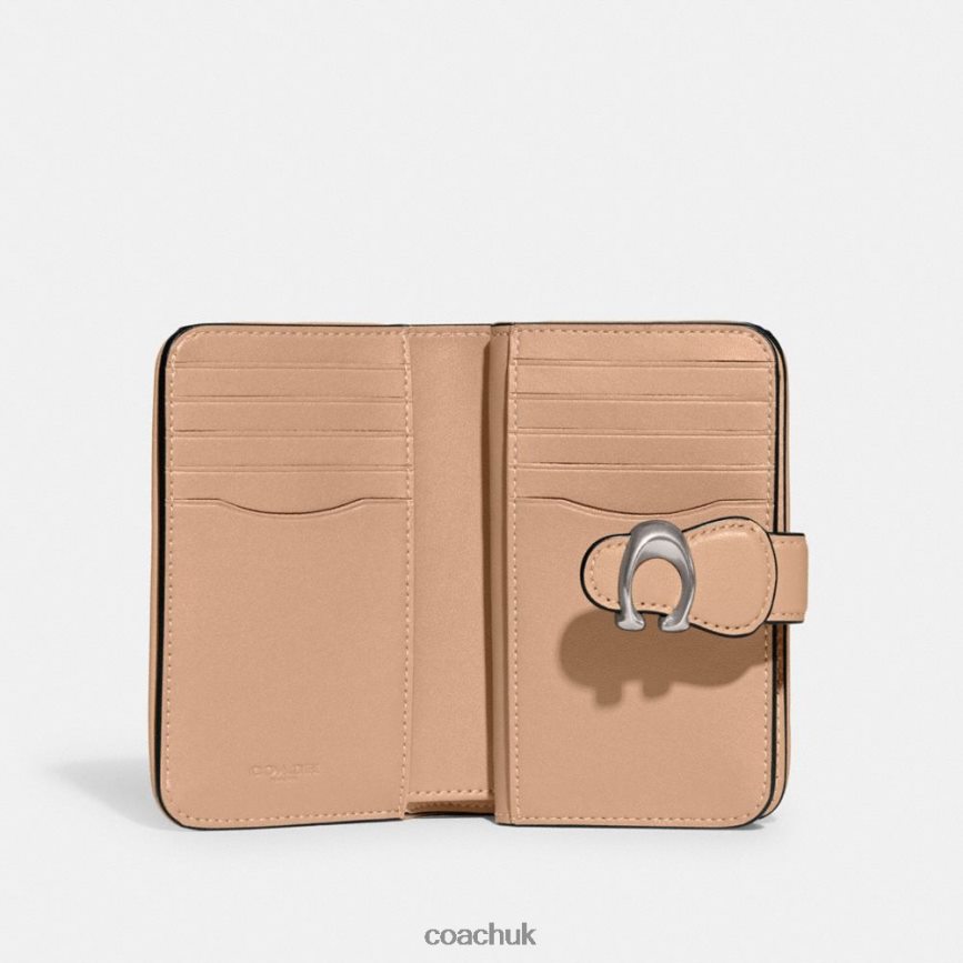 Coach Women TABBY MEDIUM WALLET LH/Buff D0DL44109