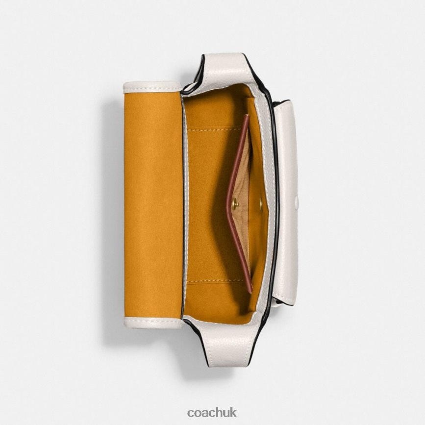 Coach Women TABBY MESSENGER 19 B4/CHALK D0DL44117