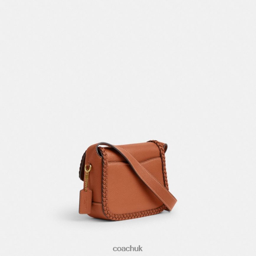 Coach Women TABBY MESSENGER 19 WITH BRAID B4/Burnished Amber D0DL44125