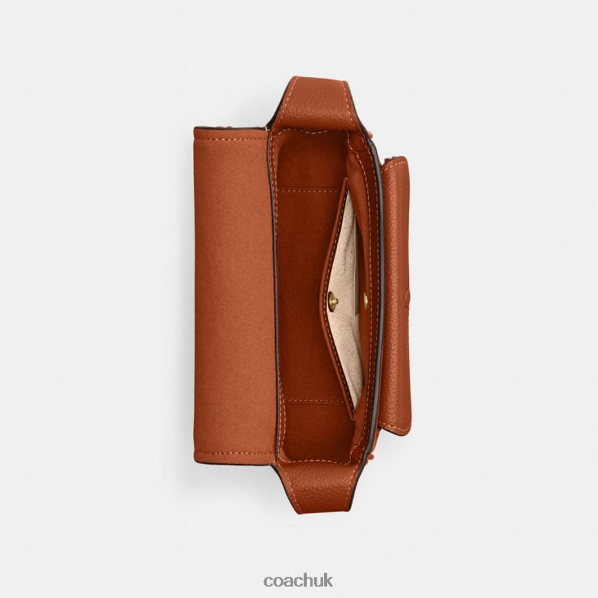 Coach Women TABBY MESSENGER 19 WITH BRAID B4/Burnished Amber D0DL44125