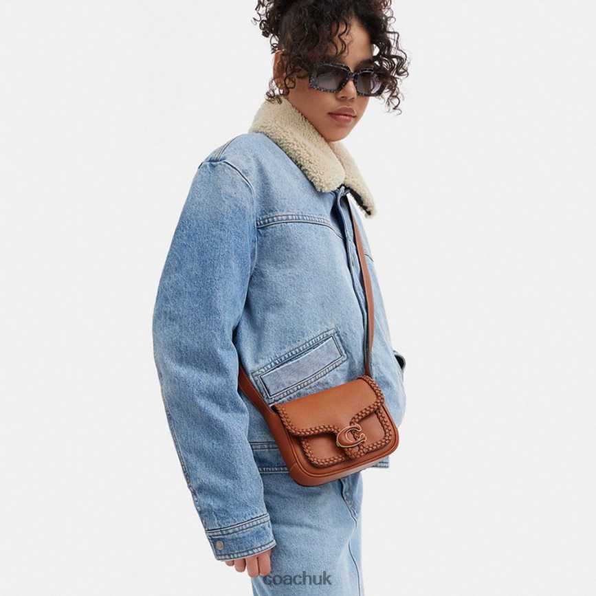 Coach Women TABBY MESSENGER 19 WITH BRAID B4/Burnished Amber D0DL44125