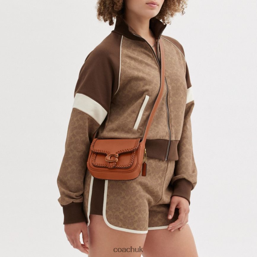 Coach Women TABBY MESSENGER 19 WITH BRAID B4/Burnished Amber D0DL44125