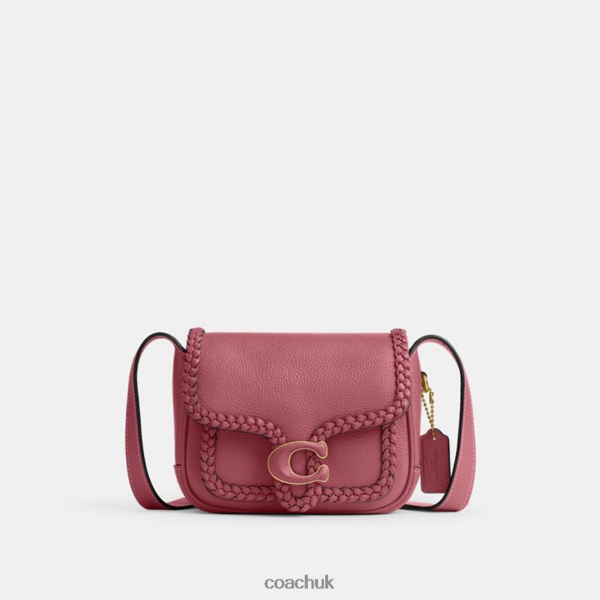 Coach Women TABBY MESSENGER 19 WITH BRAID B4/ROUGE D0DL44130