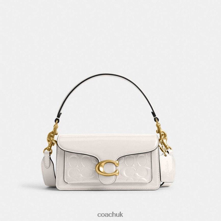 Coach Women TABBY SHOULDER BAG 20 IN SIGNATURE LEATHER B4/CHALK D0DL44104