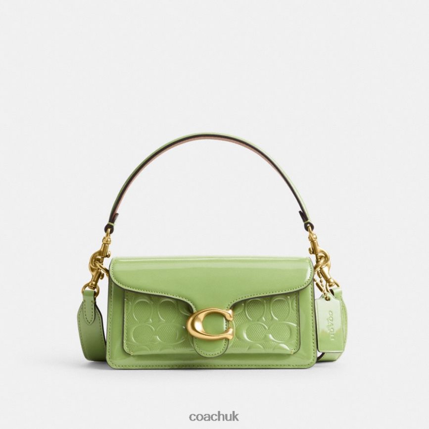 Coach Women TABBY SHOULDER BAG 20 IN SIGNATURE LEATHER B4/GREEN D0DL44145