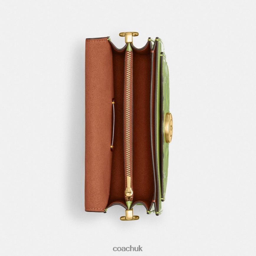 Coach Women TABBY SHOULDER BAG 20 IN SIGNATURE LEATHER B4/GREEN D0DL44145