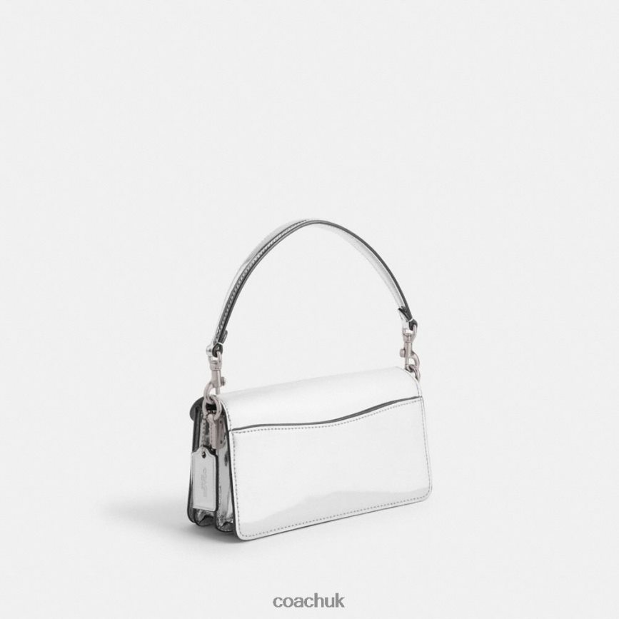 Coach Women TABBY SHOULDER BAG 20 IN SILVER METALLIC LH/Silver D0DL44142
