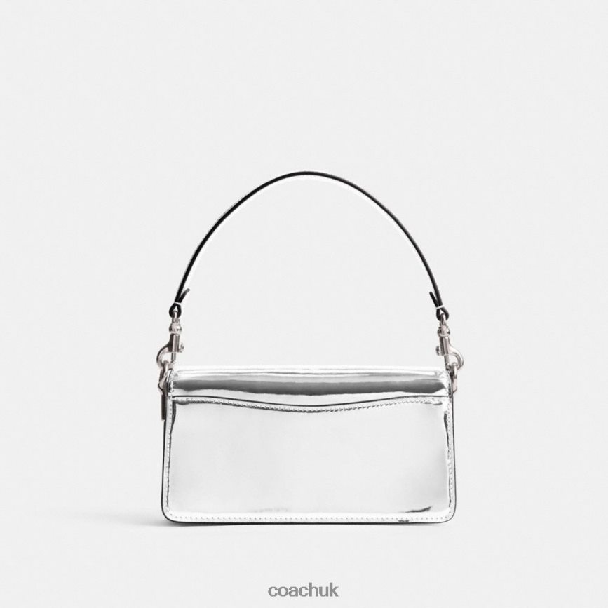 Coach Women TABBY SHOULDER BAG 20 IN SILVER METALLIC LH/Silver D0DL44142
