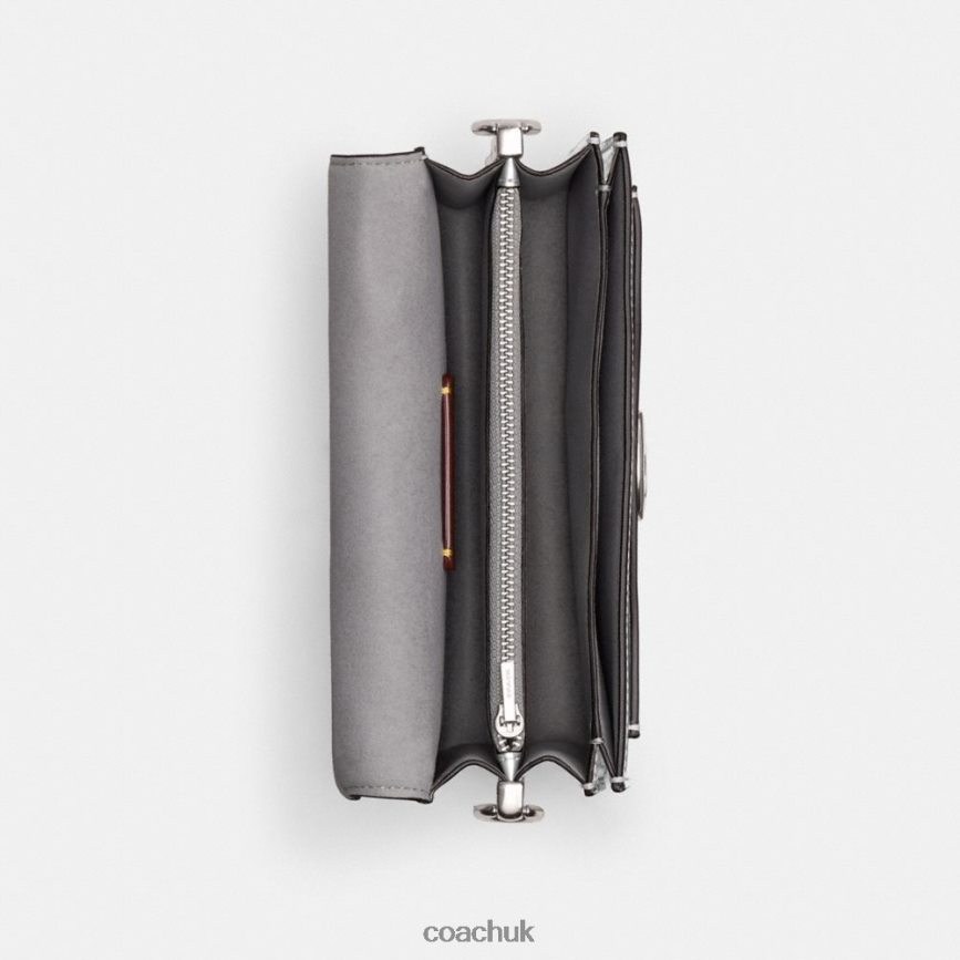 Coach Women TABBY SHOULDER BAG 20 IN SILVER METALLIC LH/Silver D0DL44142