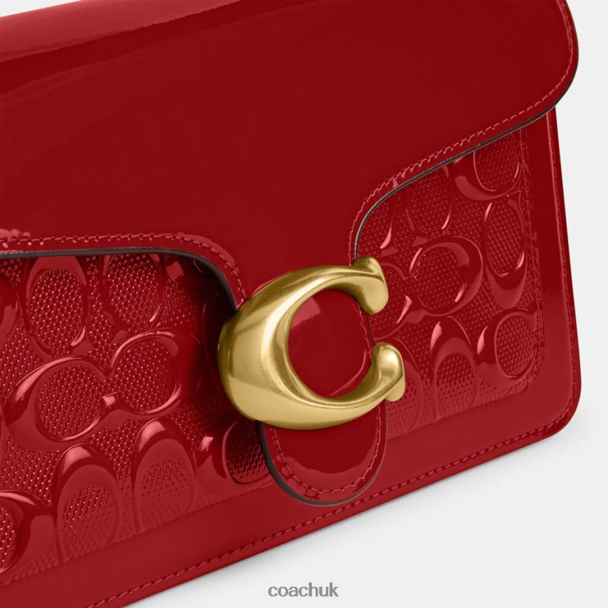 Coach Women TABBY SHOULDER BAG 26 IN SIGNATURE LEATHER B4/RED D0DL44144