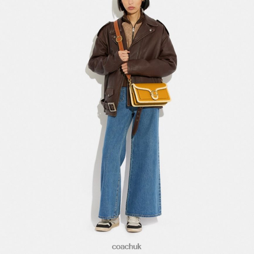 Coach Women TABBY SHOULDER BAG 26 WITH CROCHET B4/BUTTERCUP D0DL44155