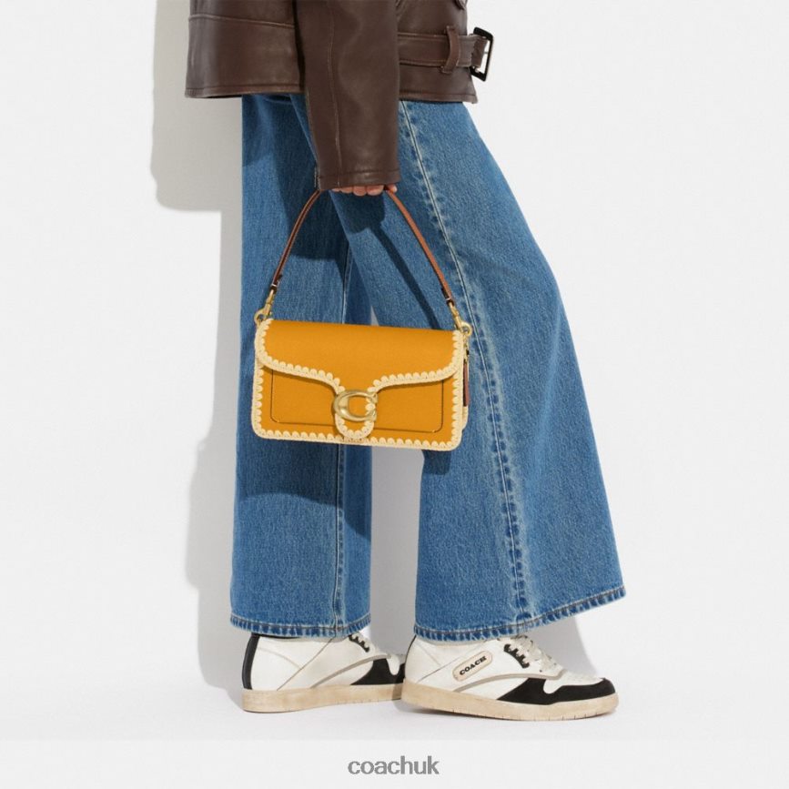 Coach Women TABBY SHOULDER BAG 26 WITH CROCHET B4/BUTTERCUP D0DL44155